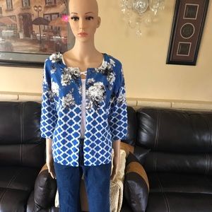 Isaac Mizzahi Live cardigan